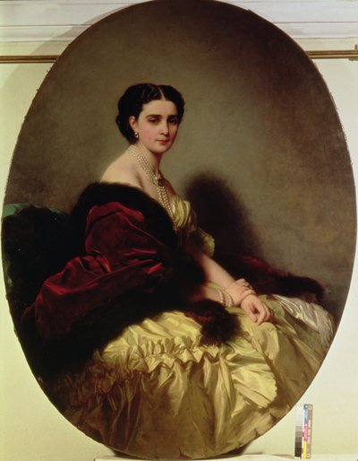 Portrait of the Countess Sophie Naryshkina by Franz Xaver Winterhalter